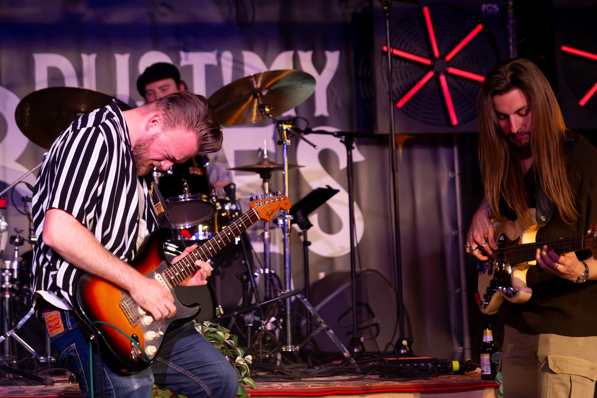 Lajos Tauber Trio live op het podium